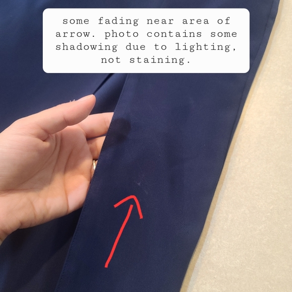 NBD | Shine On Double Strap Slit Dress in Navy NEW Size Large - Picture 12 of 12